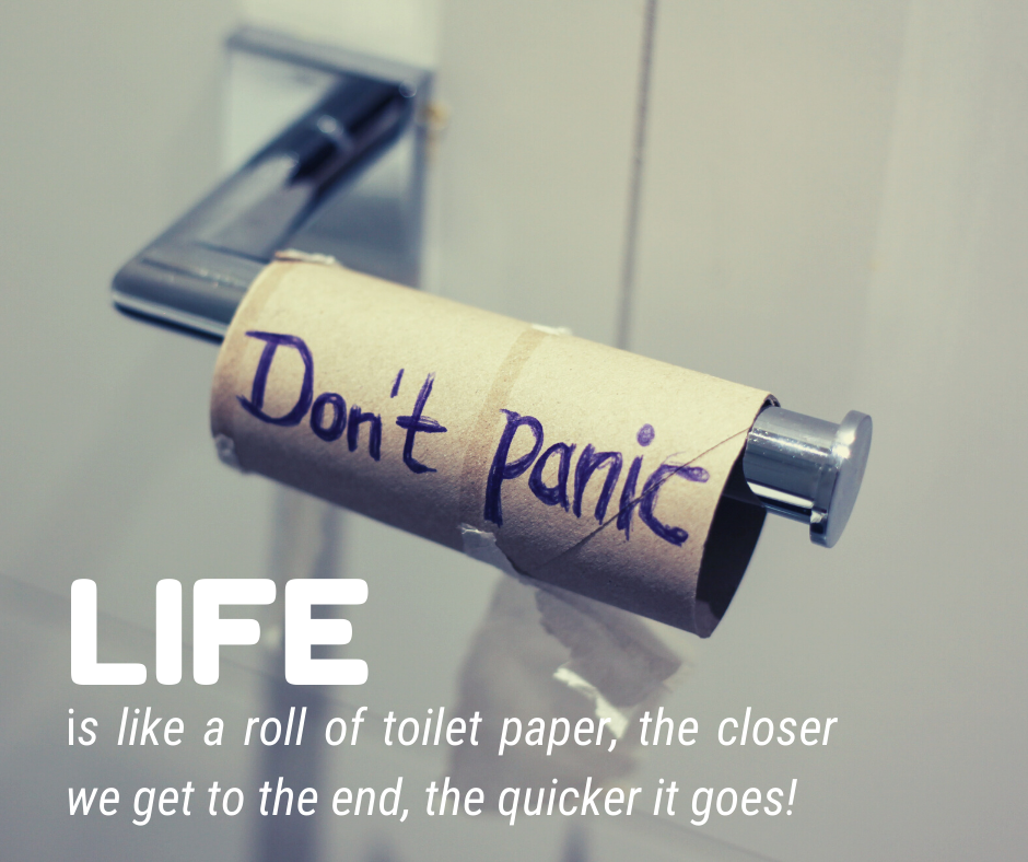 Read more about the article Life is Like a Roll of Toilet Paper…